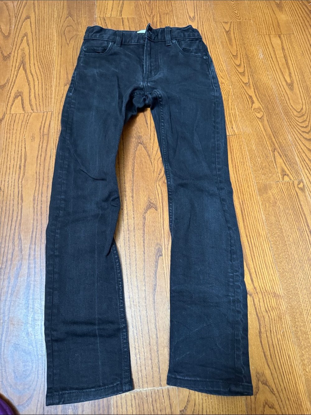 Quiksilver Boy's Black Slim Straight Jeans